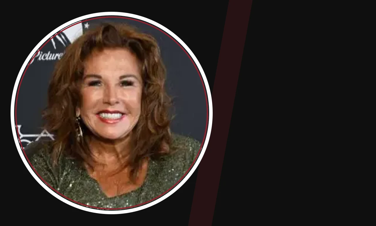 Abby Miller portrait on dark background