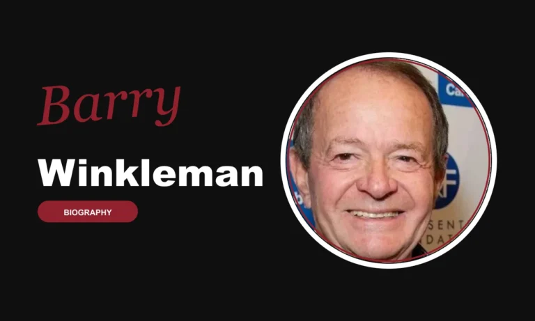 Barry Winkleman biography banner on dark background