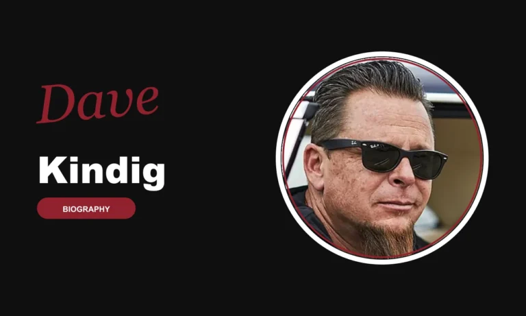 Dave Kindig biography banner on dark background