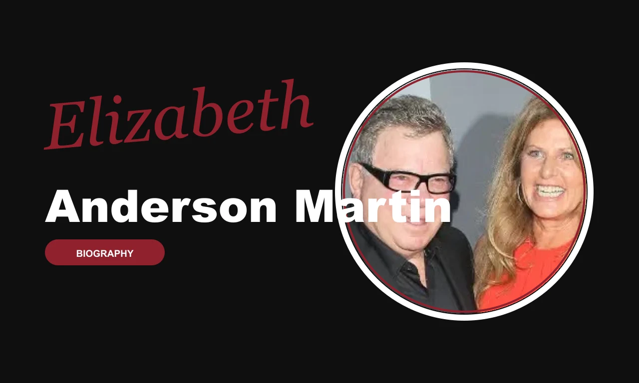 Elizabeth Anderson Martin biography banner on dark background