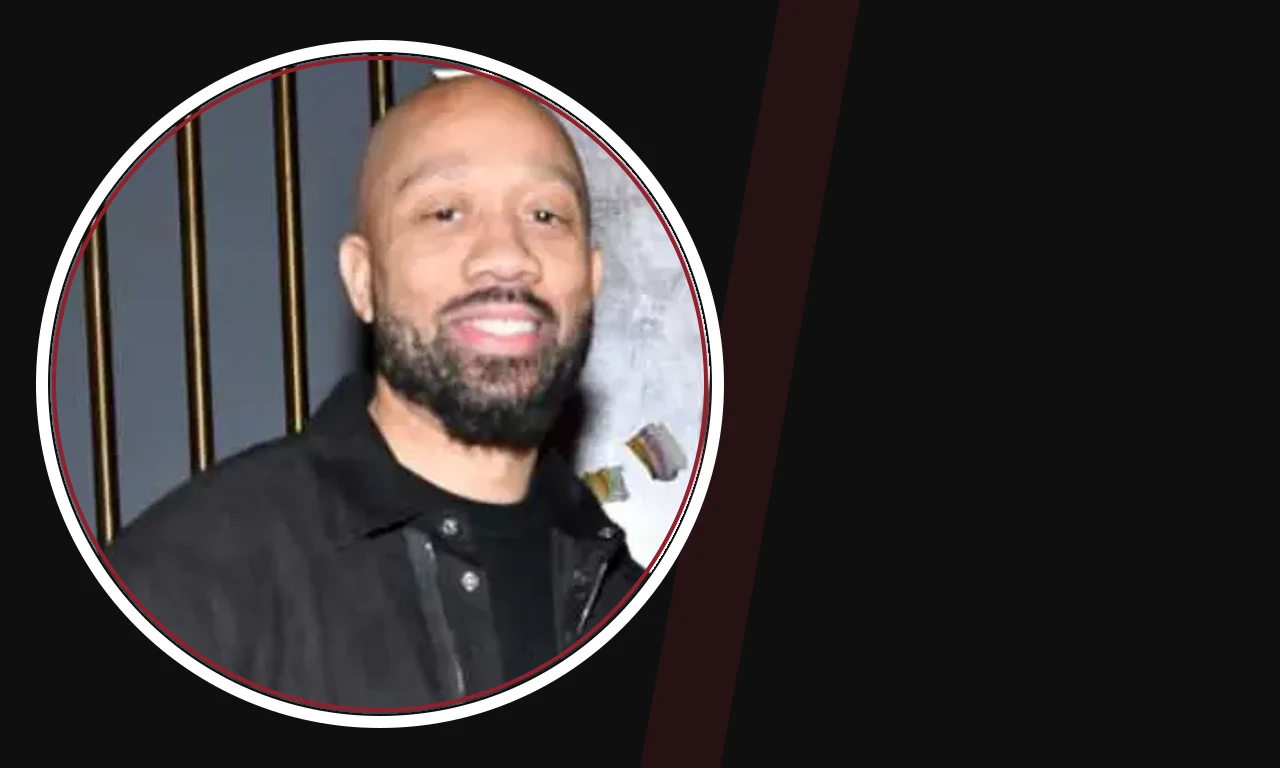 Jamal Hairston portrait on dark background