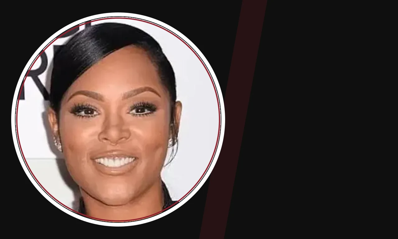 Keisha Epps portrait on dark background