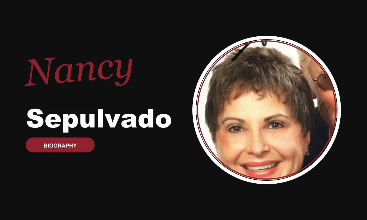 Nancy Sepulvado biography banner on dark background