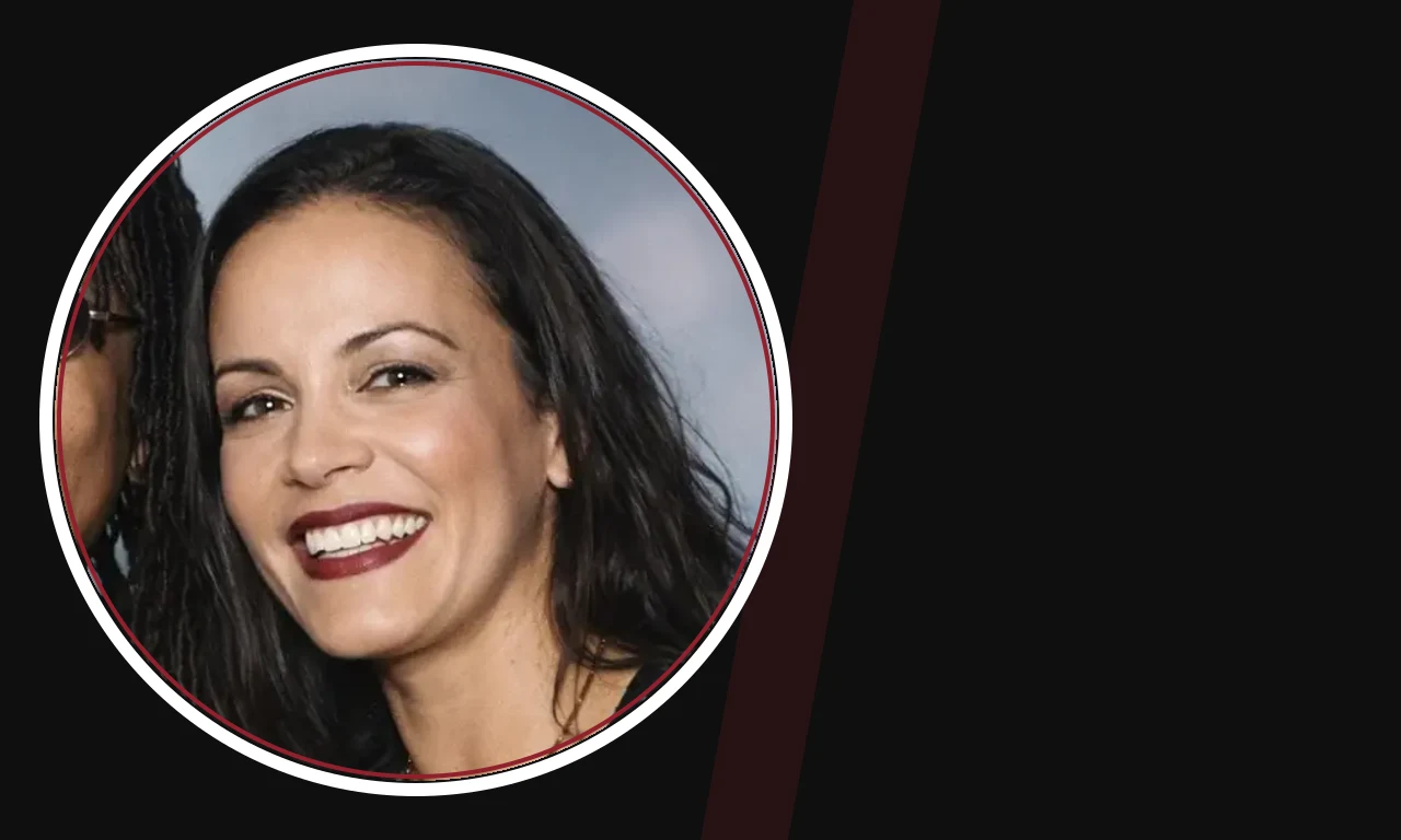 Tanya Hijazi portrait on dark background