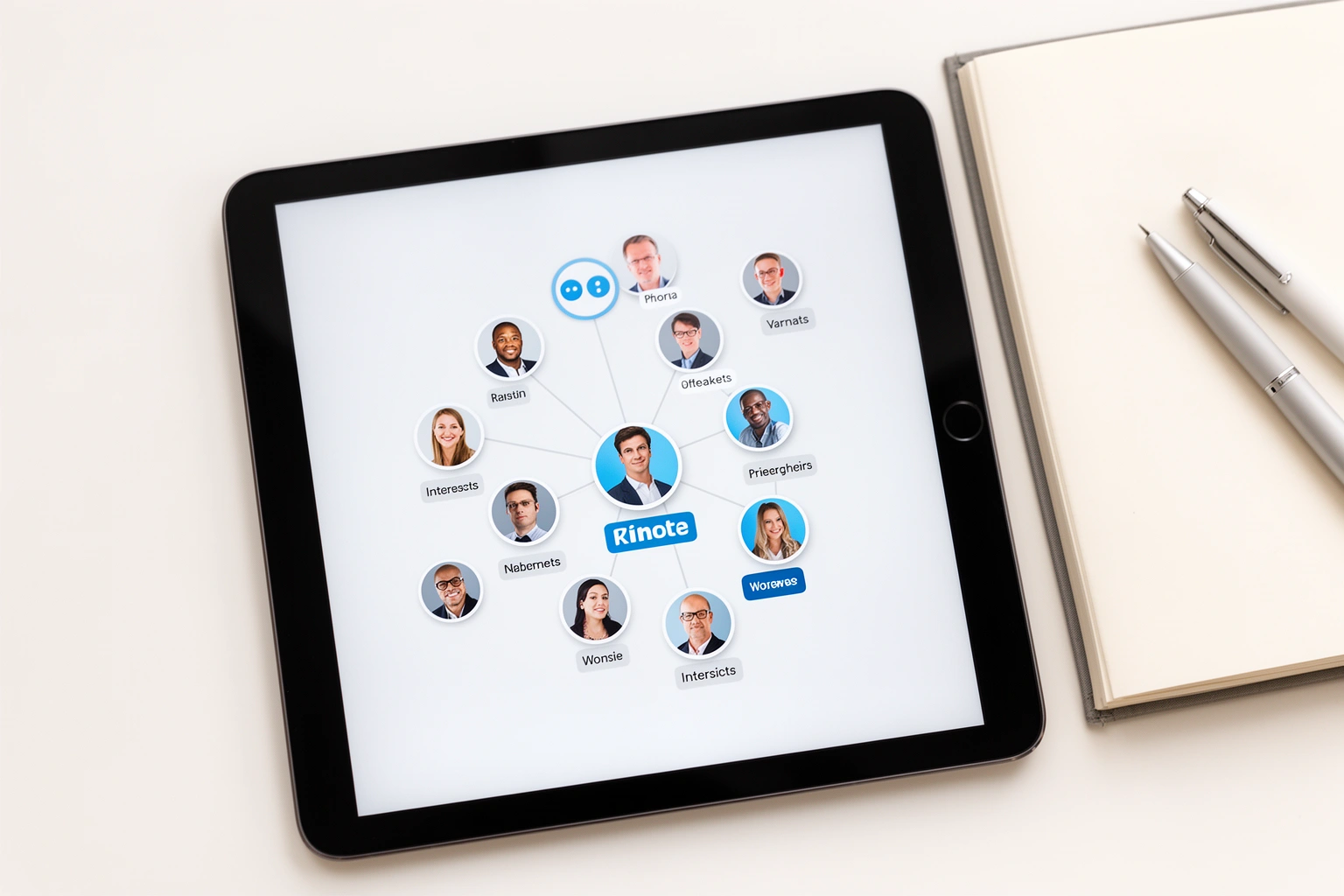 Interest based communities and networking connections representing extroly com matching system